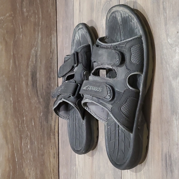 Speedo flip flip athletic men's flats Sandals sz 8 - Picture 1 of 9